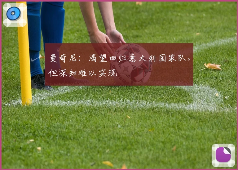 曼奇尼：渴望回归意大利国家队，但深知难以实现