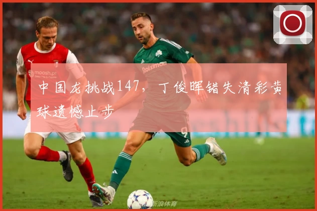 中国龙挑战147,丁俊晖错失清彩黄球遗憾止步